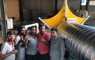 Spiral Duct Making Machine